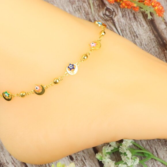 "Dainty Anklet for Women – Elegant Everyday Jewelry & Perfect Gift | MLCRC1724 - Picture 4 of 10